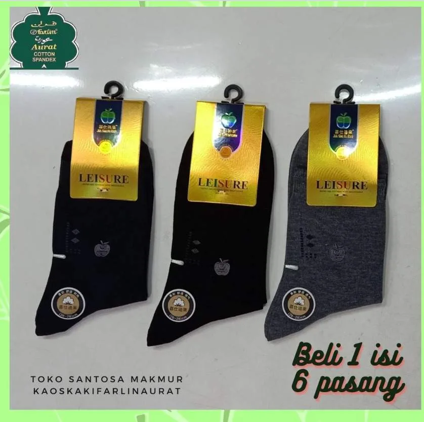 Kaos Kaki Kantor Leisure