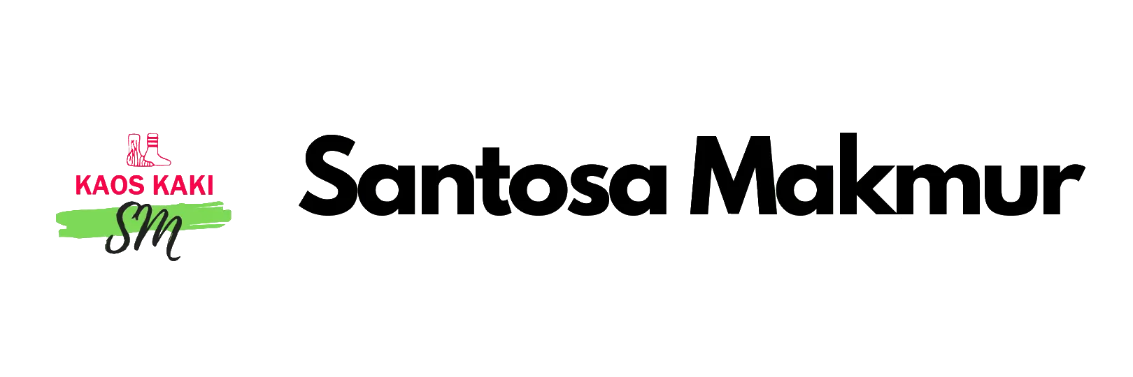 Logo Toko Santosa Makmur Horizontal