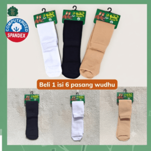 Kaos Kaki Wudhu Farlin Polos